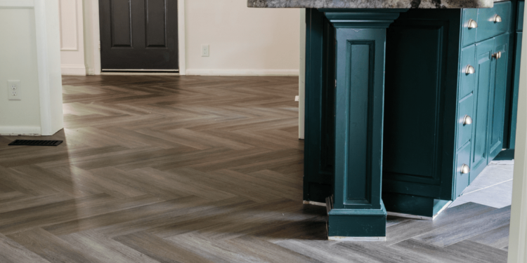 How To Install A Herringbone Lvp Floating Floor Over Tile Homebuyer